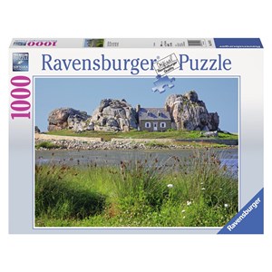 Ravensburger (19147) - "Brittany House" - 1000 Teile Puzzle