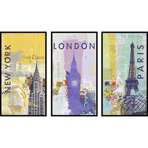 Ravensburger (16329) - "Travel around the world" - 500 Teile Puzzle