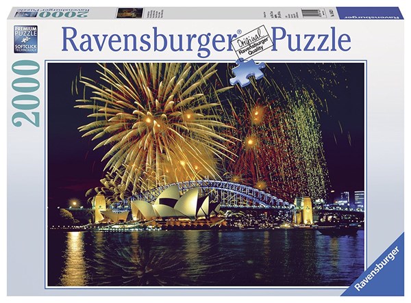 Ravensburger (16622) - "Feuerwerk über Sydney" - 2000 Teile Puzzle