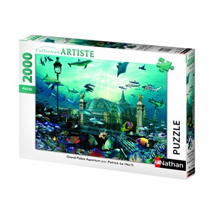 Nathan (87874) - "Aquarium" - 2000 Teile Puzzle