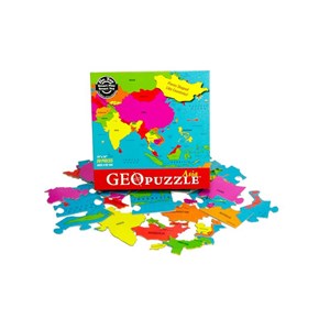 Geo Toys (GEO 102) - "Asia" - 50 Teile Puzzle