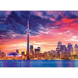 Eurographics (6000-0738) - "Toronto - Skyline" - 1000 Teile Puzzle