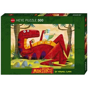 Heye (29624) - Michael Slack: "Monster Punch" - 500 Teile Puzzle