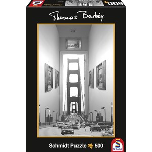 Schmidt Spiele (59506) - "Thomas Barbey: Tower Gallery" - 500 Teile Puzzle