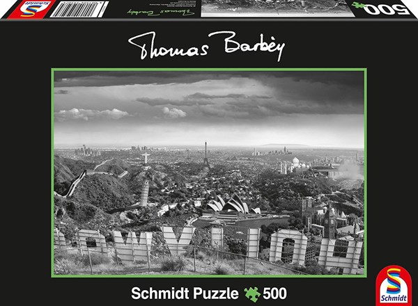 Schmidt Spiele (59507) - Thomas Barbey: "A glass of too" - 500 Teile Puzzle