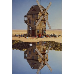 Schmidt Spiele (59510) - Jacek Yerka: "Reflection" - 500 Teile Puzzle