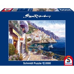 Schmidt Spiele (59271) - Sam Park: "Amalfi am Nachmittag" - 2000 Teile Puzzle