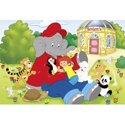 Schmidt Spiele (56502) - "Benjamin Blümchen" - 26 48 Teile Puzzle