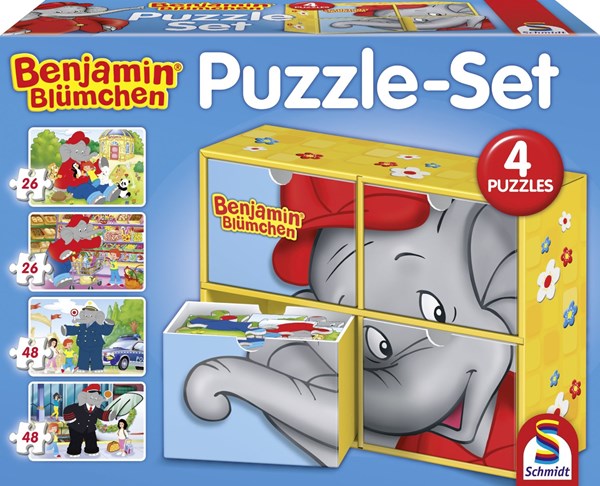Schmidt Spiele (56502) - "Benjamin Blümchen" - 26 48 Teile Puzzle