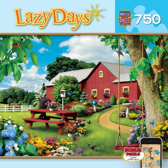 MasterPieces (61404) - Alan Giana: "Picnic Paradise" - 750 Teile Puzzle