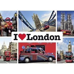 Schmidt Spiele (59283) - "I love London" - 1000 Teile Puzzle