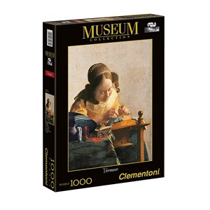 Clementoni (39265) - Johannes Vermeer: "The Lacemaker" - 1000 Teile Puzzle