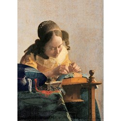 Clementoni (39265) - Johannes Vermeer: "The Lacemaker" - 1000 Teile Puzzle