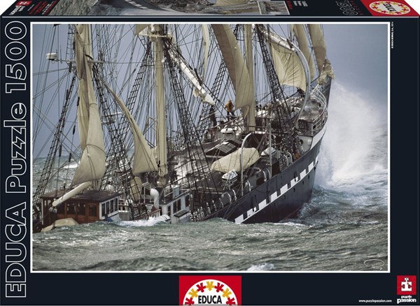 Educa (16003) - Philip Plisson: "Belem" - 1500 Teile Puzzle