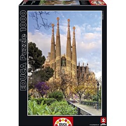 Educa (15986) - "Barcelona, Sagrada Familia" - 1000 Teile Puzzle