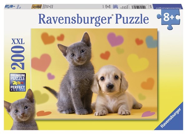Ravensburger (12728) - "Inseparable friends" - 200 Teile Puzzle