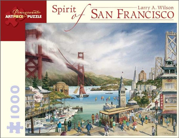 Pomegranate (AA677) - Larry A. Wilson: "San Francisco" - 1000 Teile Puzzle