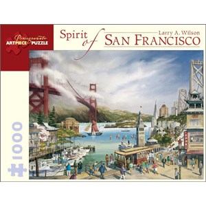 Pomegranate (AA677) - Larry A. Wilson: "San Francisco" - 1000 Teile Puzzle