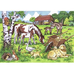 Ravensburger (08858) - "Farm animals" - 24 Teile Puzzle