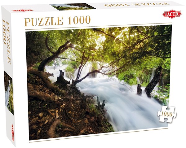 Tactic (40901) - "Mystischer Wasserfall" - 1000 Teile Puzzle