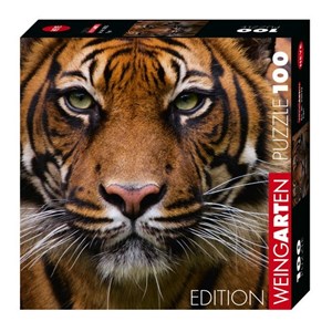 Heye (29632) - "Tiger" - 100 Teile Puzzle