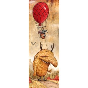 Heye (29743) - Mateo Dineen: "Spaziergang mit dem roten Luftballon" - 1000 Teile Puzzle