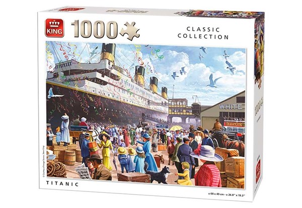 King International (05134) - "Titanic" - 1000 Teile Puzzle