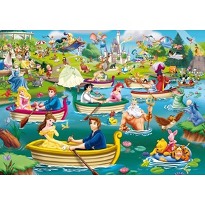 King International (05260) - "Disney, Fun on The Water" - 1000 Teile Puzzle