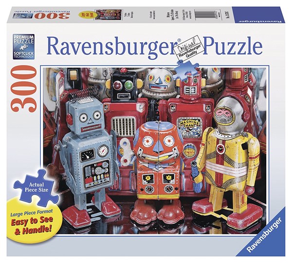 Ravensburger (13570) - "Robots" - 300 Teile Puzzle