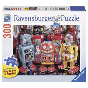 Ravensburger (13570) - "Robots" - 300 Teile Puzzle