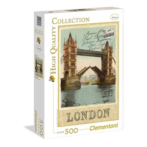 Clementoni (30585) - "London Postcard" - 500 Teile Puzzle