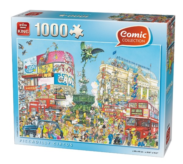 King International (05082) - "Piccadilly Circus" - 1000 Teile Puzzle