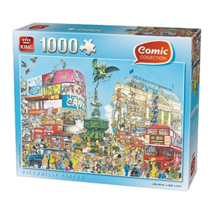 King International (05082) - "Piccadilly Circus" - 1000 Teile Puzzle