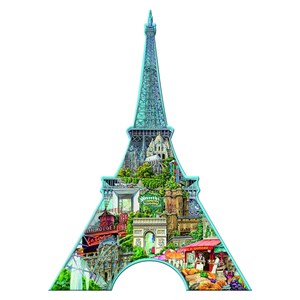 Ravensburger (16152) - "Eiffelturm" - 960 Teile Puzzle
