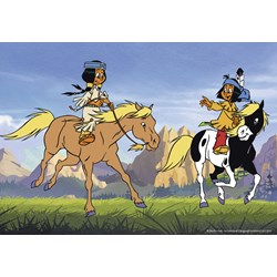 Ravensburger (08869) - "Yakari und kleiner Donner" - 24 Teile Puzzle