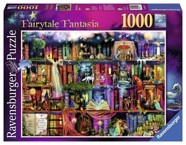 Ravensburger (19417) - Aimee Stewart: "Märchen Fantasia" - 1000 Teile Puzzle