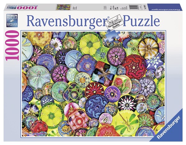 Ravensburger (19405) - "Beautiful Buttons" - 1000 Teile Puzzle