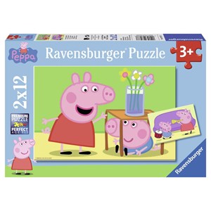 Ravensburger (07573) - "Twin Love" - 12 Teile Puzzle