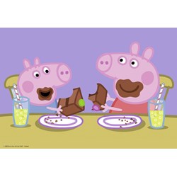 Ravensburger (09082) - "Peppa Pig, Glückliches Familienleben" - 24 Teile Puzzle