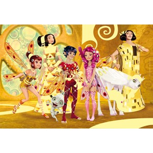 Schmidt Spiele (56068) - "Mia im Elfenpalast" - 200 Teile Puzzle