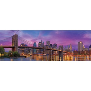 Eurographics (6010-5301) - "360° Blick auf die Brooklyn Bridge" - 1000 Teile Puzzle