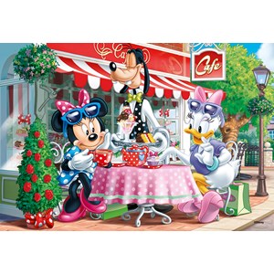 Trefl (15298) - "Minnie Maus im Café" - 160 Teile Puzzle