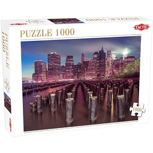 Tactic (52842) - "Wolkenkratzer von New York" - 1000 Teile Puzzle