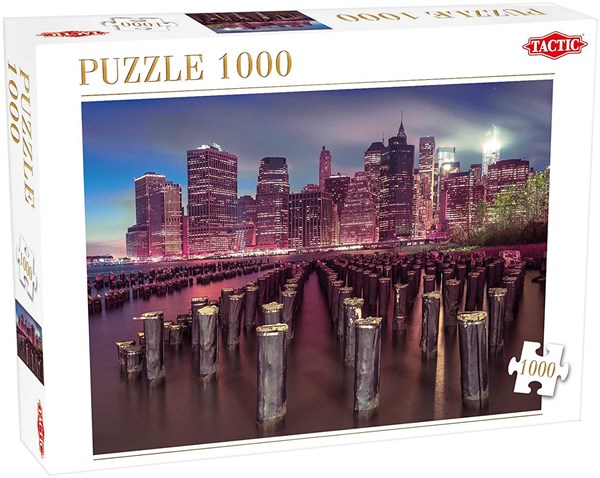 Tactic (52842) - "Wolkenkratzer von New York" - 1000 Teile Puzzle