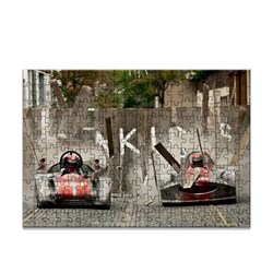 Noris (606031242) - "V8 Du willst der Beste sein, Durchbruch" - 200 Teile Puzzle