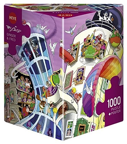 Heye (29749) - Robert J. Crisp: "Das Tanzende Haus" - 1000 Teile Puzzle