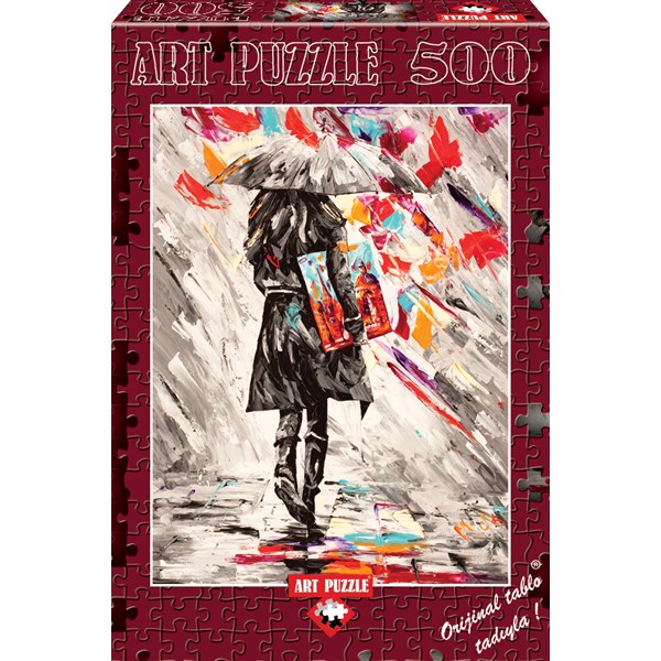 Art Puzzle (4165) - "Art Critic" - 500 Teile Puzzle