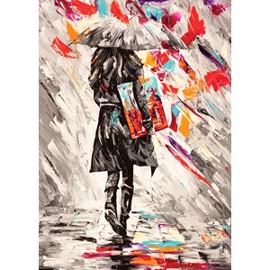 Art Puzzle (4165) - "Art Critic" - 500 Teile Puzzle