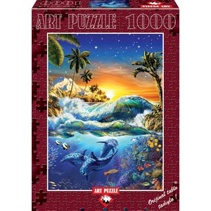 Art Puzzle (4428) - "Hawaiian Dawn" - 1000 Teile Puzzle