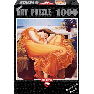 Art Puzzle (81045) - Frederic Leighton: "Schlafende Schönheit" - 1000 Teile Puzzle